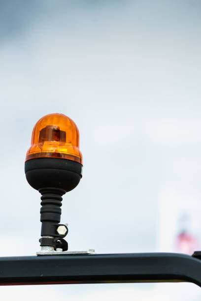 istock Detailed tractor round lights 1167052858