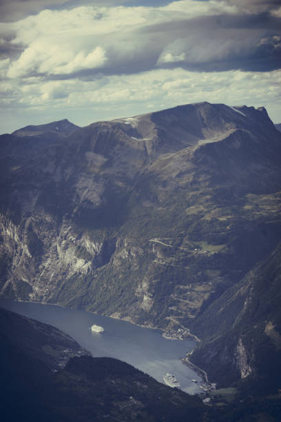 istock Fjord Geiranger from Dalsnibba viewpoint, Norway 1167053957