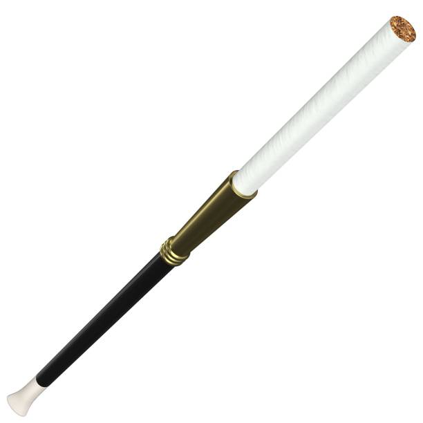 3D rendering illustration of a cigarette holder