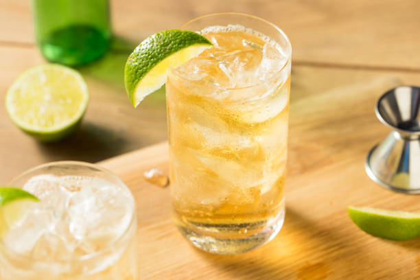 istock Homemade Bourbon Whiskey Ginger Lime 1167062427