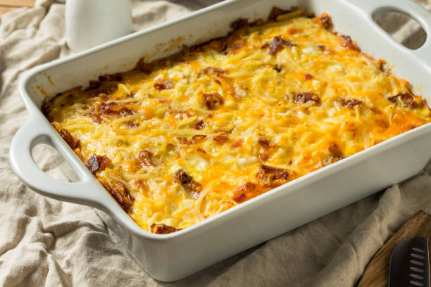 istock Homemade Bacon Amish Breakfast Casserole 1167064582