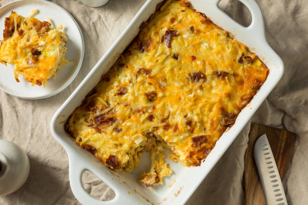 istock Homemade Bacon Amish Breakfast Casserole 1167064647