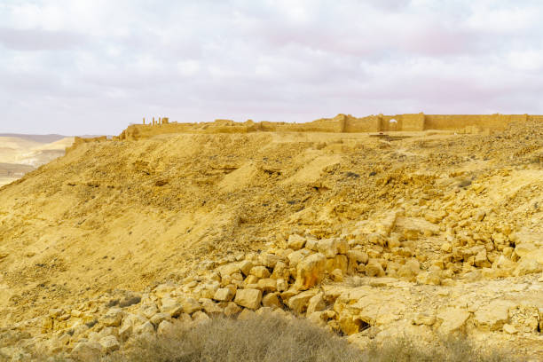 istock Ruined Ancient Nabataean city of Avdat 1167078208