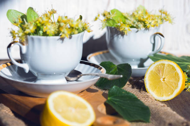 istock healthy herbal linden tea. cold remedy