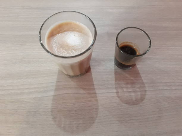 istock Hot Coffee with awesome art 1167088823