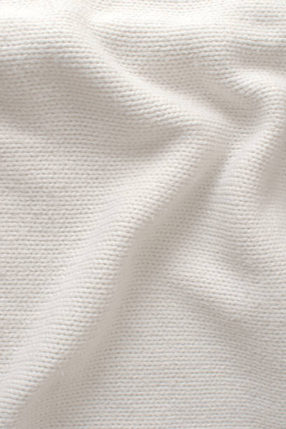 istock Close up texture of a thick ivory colored wool cloth 1167088958