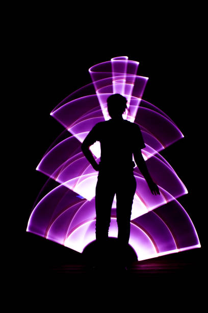 istock Silhouette of a woman in front. 1167091958