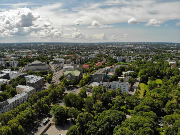 istock Aerial view of Tallin 1167101912