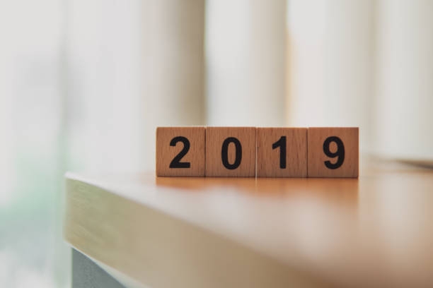 istock Wooden block letter year 2019 1167102811