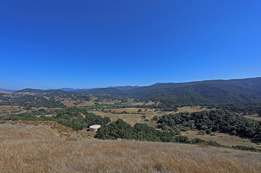 segment of the landscape in Carmel Valley, CA