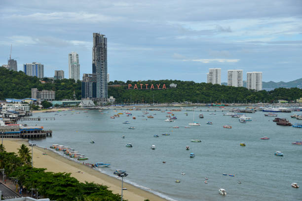 istock Pattaya city high angle view 1167110440