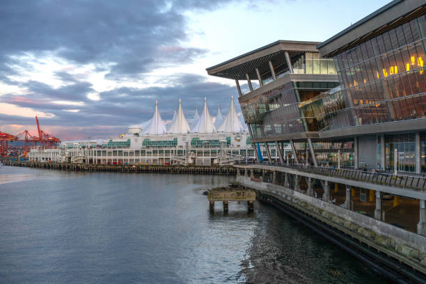 istock waterfront in downtown of city 1167125469
