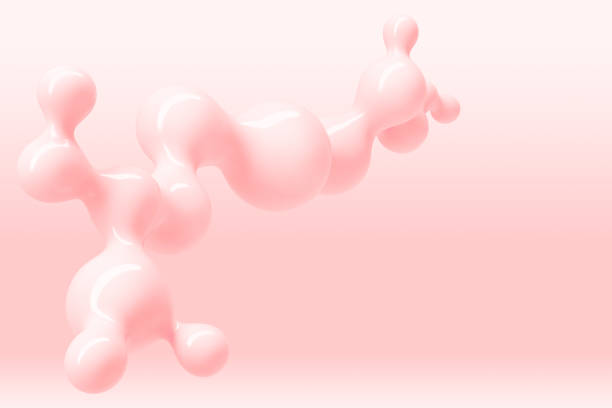 istock Abstract three-dimensional background of many spheres separated from each other and resembling drops 3D illustration 3D rendering 1167130030