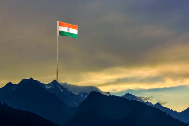 istock Happy independence day India , tricolor flag 1167132790