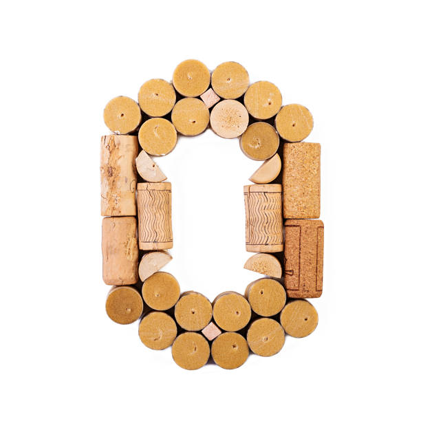 istock Number made of wine corks isolated on white background 1167138774