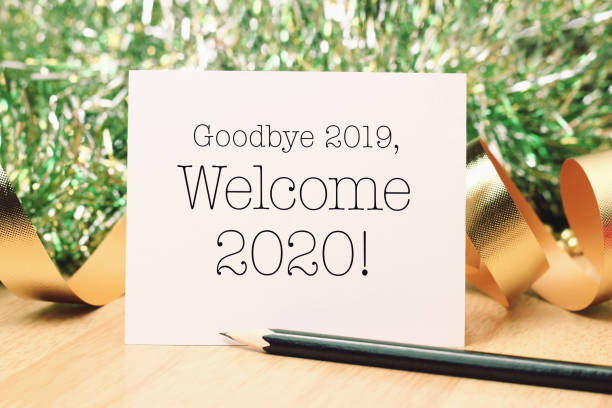 istock Welcome 2020 with decoration. 1167138798