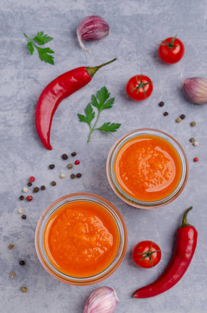 istock Homemade canned red sauce 1167145142