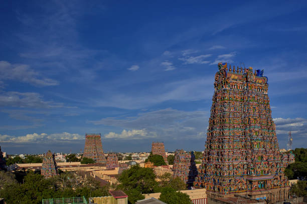 istock Meenakshi Sundareswarar Temple in Madurai. Tamil Nadu, 1167156458