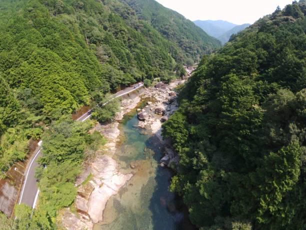 istock Summer features, river play, Japan, Ise, Choshi River 1167157949