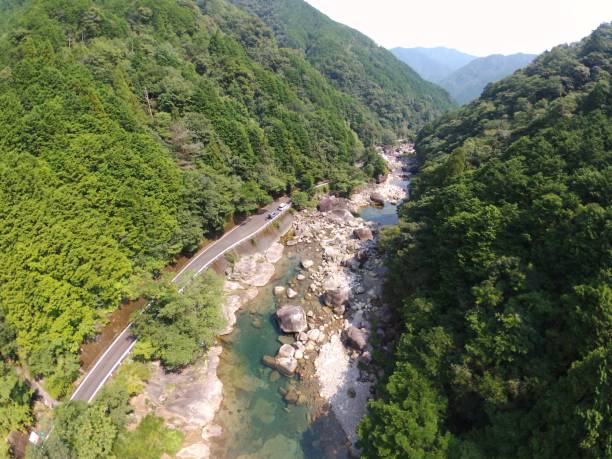 istock Summer features, river play, Japan, Ise, Choshi River 1167157953