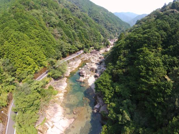istock Summer features, river play, Japan, Ise, Choshi River 1167157989