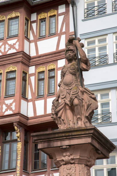 istock Minervabrunnen - Minerva Statue, Romerberg Square, Frankfurt 1167168848