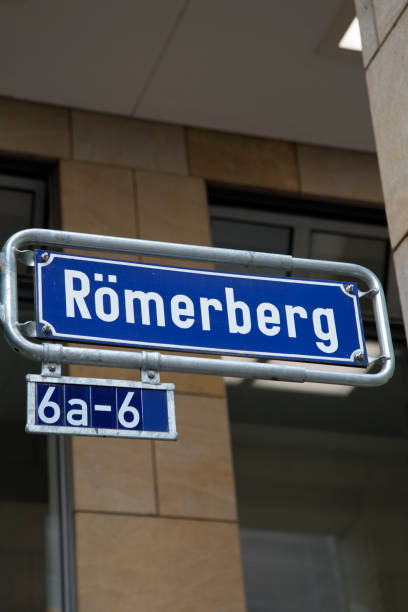 istock Romerberg Street Sign; Frankfurt 1167170187