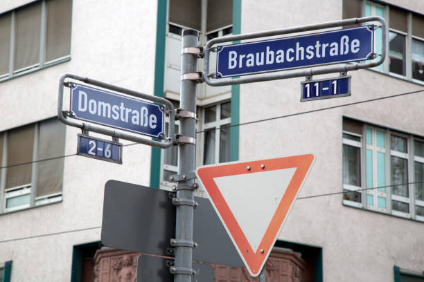 istock Street Sign in Frankfurt 1167170218