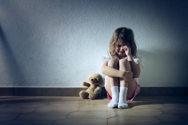 istock Sad Child Girl Crying 1167170997
