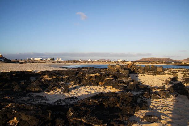 istock View on lagoon beach La Concha 1167177038