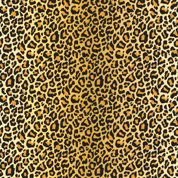 istock Seamless vector leopard fur pattern. Stylish fashionable wild leopard print. Animal print beige 10 eps background for fabric, textile, design, cover, wrapping. 1167179000
