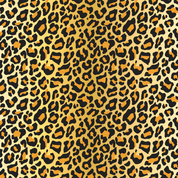 istock Seamless vector leopard fur pattern. Stylish fashionable wild leopard print. Animal print beige 10 eps background for fabric, textile, design, cover, wrapping. 1167179126