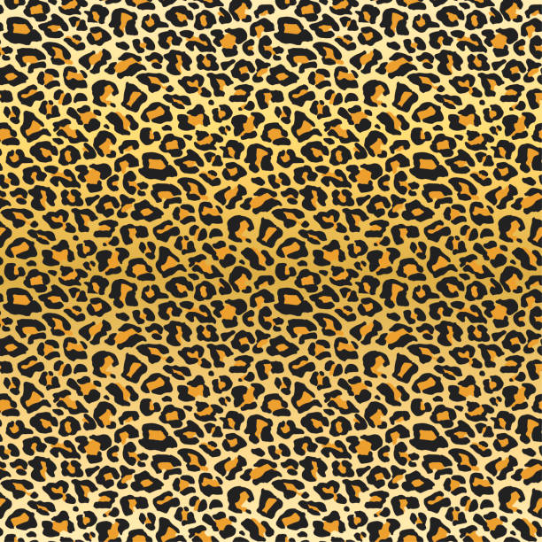 istock Seamless vector leopard fur pattern. Stylish fashionable wild leopard print. Animal print beige 10 eps background for fabric, textile, design, cover, wrapping. 1167179180