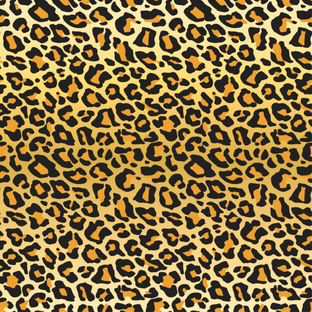 istock Seamless vector leopard fur pattern. Stylish fashionable wild leopard print. Animal print beige 10 eps background for fabric, textile, design, cover, wrapping. 1167179735