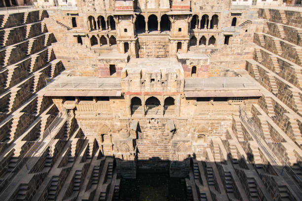 istock Panoramic view of Chand Baori 1167182384