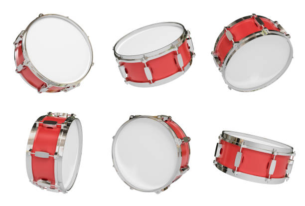 istock Drum on background. Music instrument. 3D rendering. 1167182475