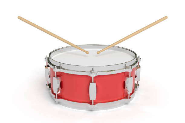 istock Drum on background. Music instrument. 3D rendering. 1167182507