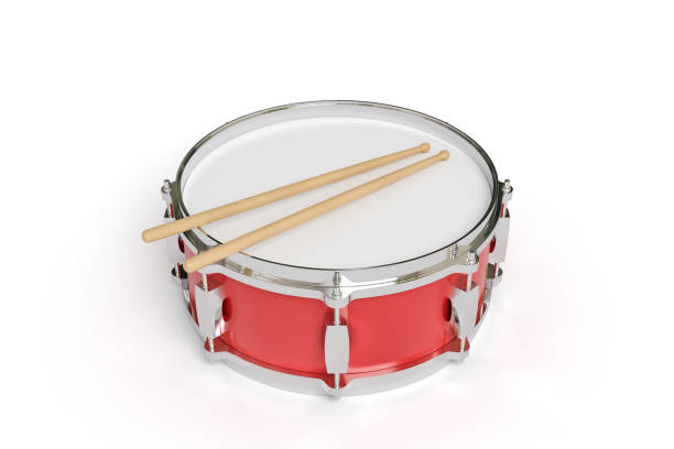 istock Drum on background. Music instrument. 3D rendering. 1167182513