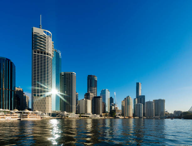 istock Early morning on Brisbane River, Brisbane 11 1167184080
