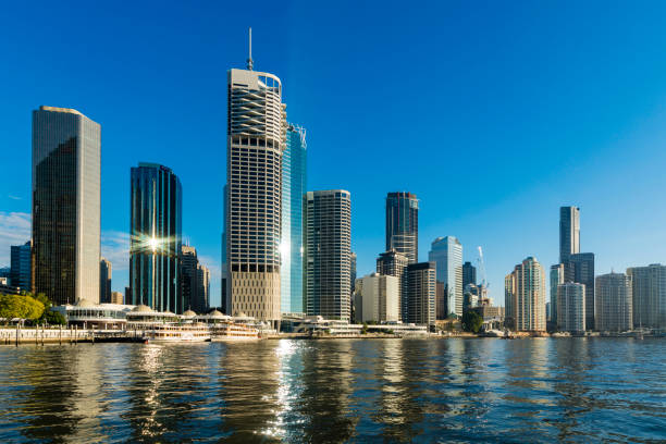 istock Early morning on Brisbane River, Brisbane 10 1167184107