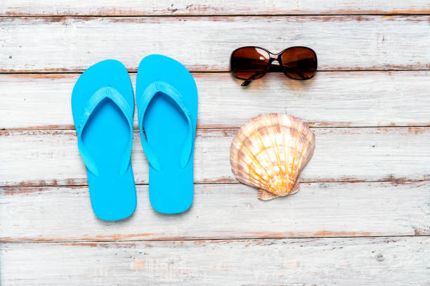istock Tropical summer concept from the top view 1167185662
