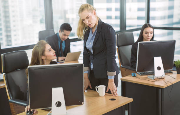 istock Fin-tech and technology concept Young Portrait creative couple working success project with Business partner and wearing  casual outfit working happy action in modern Coworking space 1167196411