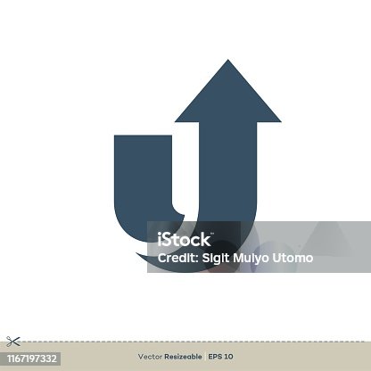 Letter U Logo Isometric Shape Creative Symbol Uuu Initials Monogram  Overlapping Lines Smooth Form Stock Illustration - Download Image Now -  iStock