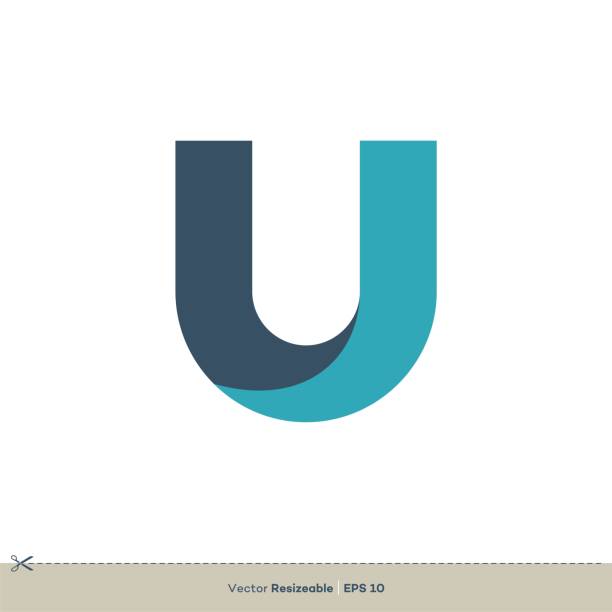 U Letter Logo Template Illustration Design. Vector EPS 10. U Letter Logo Template Illustration Design. Vector EPS 10. the letter u stock illustrations