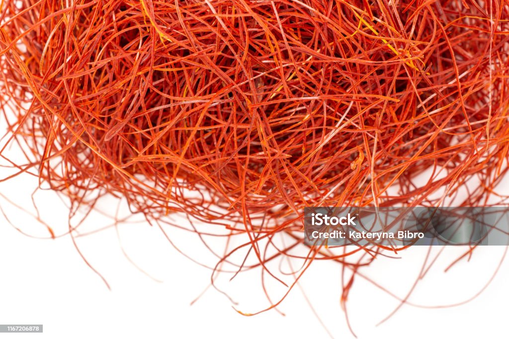 Chilly Thread Red Chili Threads Isolated On White Stock Photo - Download Image Now ...