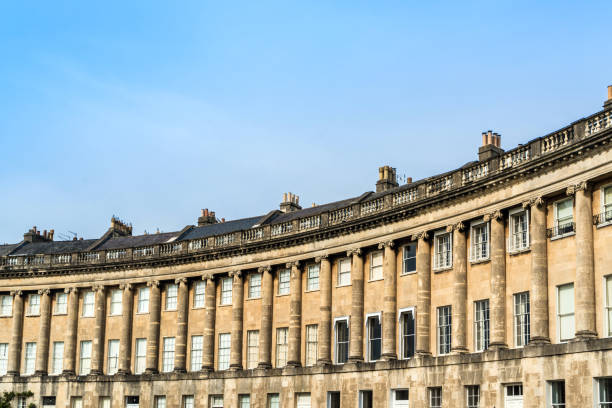 istock Georgian Architecture, The Circus in Bath 1167206988