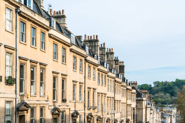 istock Architecture Bath England city house 1167207076