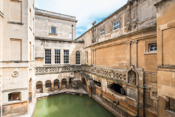Bath - England, Roman Baths - England, England, UK, Somerset - England