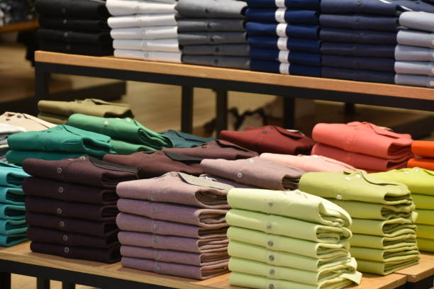 istock Shop selling T-shirts 1167208658