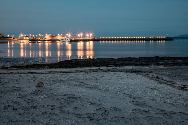 istock Night shoot with pier and beach in Inishmore 1167210557